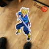 Dragon Ball Trunks Super Saiyan Shaped Rug Custom Anime Mats Room Decor Quality Carpets