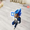 Dragon Ball Vegeta Blue Shaped Rug Custom Anime Mats Room Decor Quality Carpets