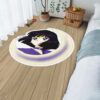 Sailor Saturn Shaped Rug Custom Sailor Moon Anime Room Decor