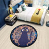 Luna Round Rug Custom Sailor Moon Anime Room Mats