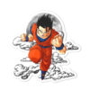 Dragon Ball Gohan Shaped Rug Custom Moon Clouds Anime Room Decor