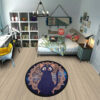 Luna Round Rug Custom Sailor Moon Anime Room Mats