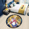 Sailor Moon Round Rug Custom Sailor Moon Anime Room Mats