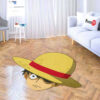 Angry Luffy Shaped Rug Custom For Room Decor Quality Mats