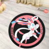 Pokemon Sylveon Shaped Rug Custom Anime Room Decor