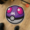 Pokemon Master Ball Shaped Rugs Custom For Room Decor Mat Quality Carpet