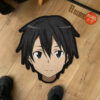 Kazuto Kirigaya Shaped Rugs Custom Anime Sword Art Online Room Mats