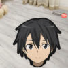 Kazuto Kirigaya Shaped Rugs Custom Anime Sword Art Online Room Mats