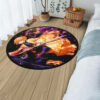 Zenitsu Agatsuma Round Rug Custom Anime Room Mats