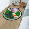 Dragon Ball Trunks Shaped Rug Custom Anime Room Decor