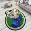 Dragon Ball Android 18 Shaped Rug Custom Anime Room Decor