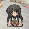 Fuko Ibuki Shaped Rugs Custom Anime Room Mats