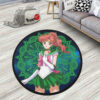 Sailor Jupiter Round Rug Custom Sailor Moon Anime Room Mats