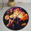 Zenitsu Agatsuma Round Rug Custom Anime Room Mats