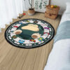 Pokemon Snorlax Round Rug Custom Anime Room Mats