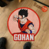 Dragon Ball Gohan Shaped Rug Custom Anime Room Mats