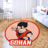 Dragon Ball Gohan Shaped Rug Custom Anime Room Mats