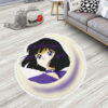 Sailor Saturn Shaped Rug Custom Sailor Moon Anime Room Decor