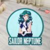 Sailor Neptune Shaped Rug Custom Anime Sailor Moon Room Mats