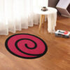 Uzumaki Shaped Rugs Custom For Room Decor Mat Quality Carpet