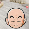 Dragon Ball Krillin Shaped Rugs Custom Anime Room Mats