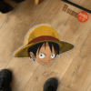 Monkey D. Luffy Shaped Rugs Custom For Room Decor Mat Quality Carpet