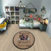 Buggy Round Rug Custom Anime Room Mats