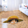 Monkey D. Luffy Shaped Rugs Custom For Room Decor Mat Quality Carpet