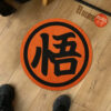 Goku Kanj Symbol Shaped Rugs Dragon Ball Room Mats