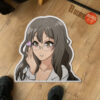 Rio Futaba Shaped Rug Custom Anime Mats Room Decor Quality Carpets