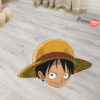 Monkey D. Luffy Shaped Rugs Custom For Room Decor Mat Quality Carpet