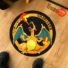 Pokemon Charizard Shaped Rug Custom Anime Room Decor