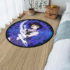 Sailor Saturn Round Rug Custom Sailor Moon Anime Room Mats