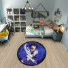 Sailor Saturn Round Rug Custom Sailor Moon Anime Room Mats