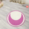 Chibi Moon Shaped Rugs Custom For Room Decor Mat Quality Carpet