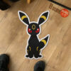 Pokemon Umbreon Shaped Rug Custom Anime Mats Room Decor