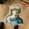 Suzuha Amane Shaped Rug Custom Anime Mats Room Decor Quality Carpets