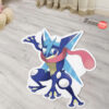 Pokemon Greninja Shaped Rug Custom Anime Mats Room Decor Quality Carpets