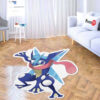 Pokemon Greninja Shaped Rug Custom Anime Mats Room Decor Quality Carpets