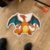 Pokemon Charizard Shaped Rug Custom Anime Mats Room Decor Quality Carpets