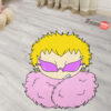 Donquixote Doflamingo Shaped Rugs Custom For Room Decor Mat Quality Carpet