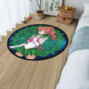 Sailor Jupiter Round Rug Custom Sailor Moon Anime Room Mats