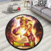 Orange Piccolo Round Rug Custom Super Super Heroes Anime Room Mats