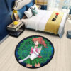 Sailor Jupiter Round Rug Custom Sailor Moon Anime Room Mats