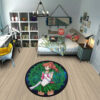 Sailor Jupiter Round Rug Custom Sailor Moon Anime Room Mats