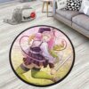 Mitsuri Kanroji Round Rug Custom Anime Room Mats