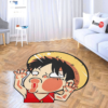 Monkey D. Luffy Shaped Rug Custom For Room Decor Quality Mats