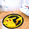 Pokemon Pikachu Shaped Rug Custom Anime Room Decor