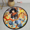 Dragon Ball Android 17 Skill Round Rug Custom Anime Room Mats