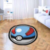 Pokemon Great Ball Shaped Rugs Custom For Room Mat Quality Carpet